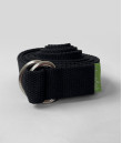 D Ring Belt Black