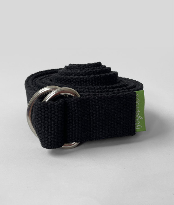 D Ring Belt Black
