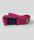 Snap Buckle Yoga Belt Pink