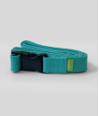 Snap Buckle Yoga Belt Teal