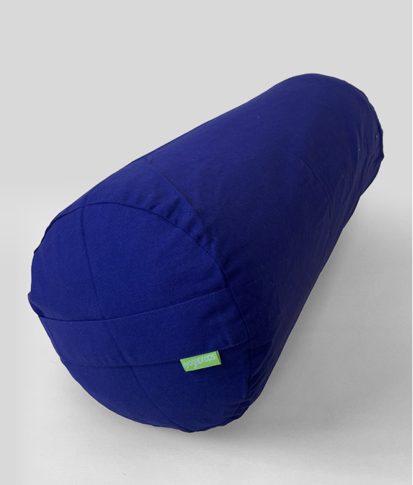 Blue Cotton Bolster