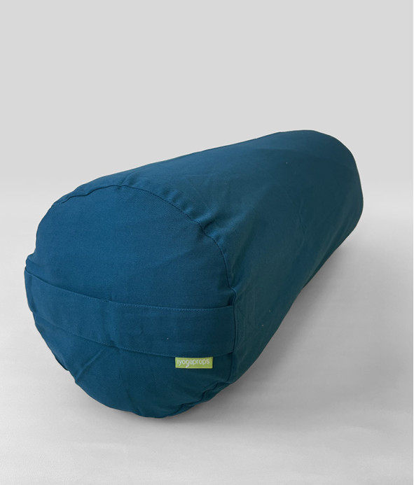 Teal Cotton Bolster