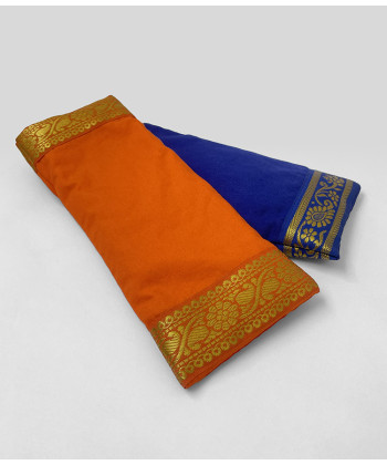 Blue And Orange Eye Pillow