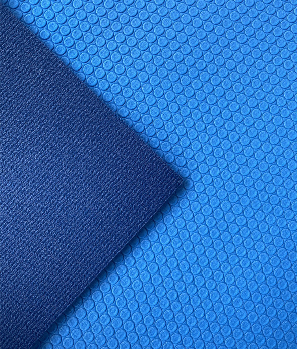 Sadhaka Yoga mat Blue close up