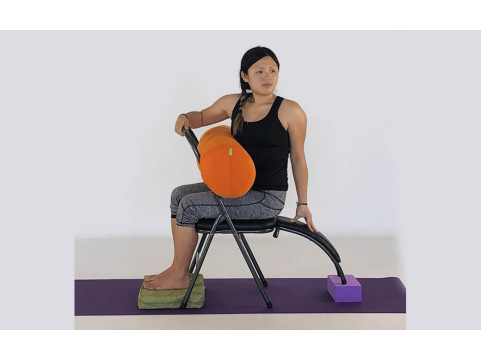 How To Use A Yoga Chair Twists