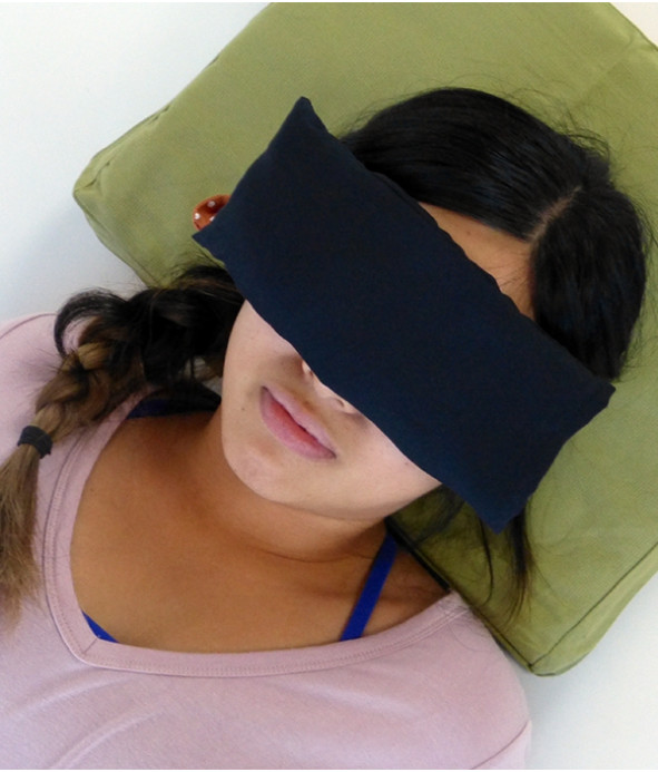 Eye Pillow - Silk  - Removable cover