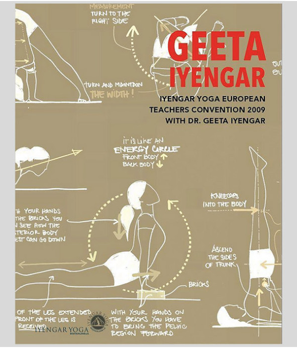 Geeta Iyengar -  Iyengar Yoga European Teachers Convention 2009 Book