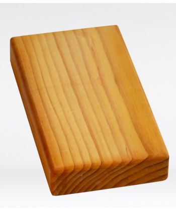 Yoga Block - Half Thickness - Wood
