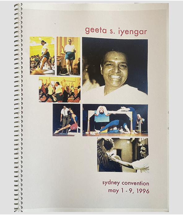 Geeta Iyengar Sydney Convention 1996 Book